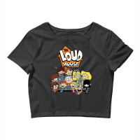 Kids The Loud House Loud Siblings On Couch Crop Top | Artistshot