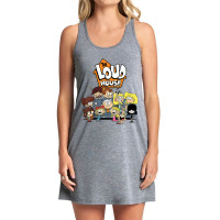 Kids The Loud House Loud Siblings On Couch Tank Dress | Artistshot