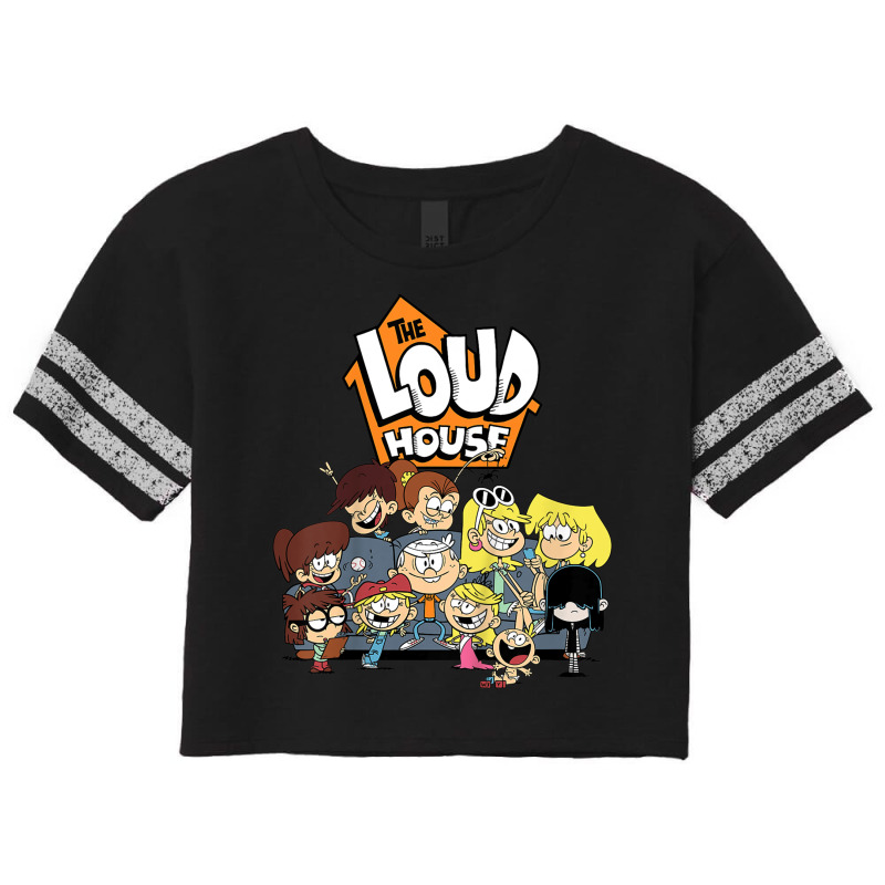 Kids The Loud House Loud Siblings On Couch Scorecard Crop Tee by BuenaFukui | Artistshot