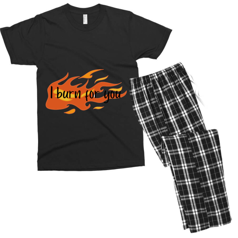 I Burn For You  Bridgerton Men's T-shirt Pajama Set by HEATHERSTAATS | Artistshot