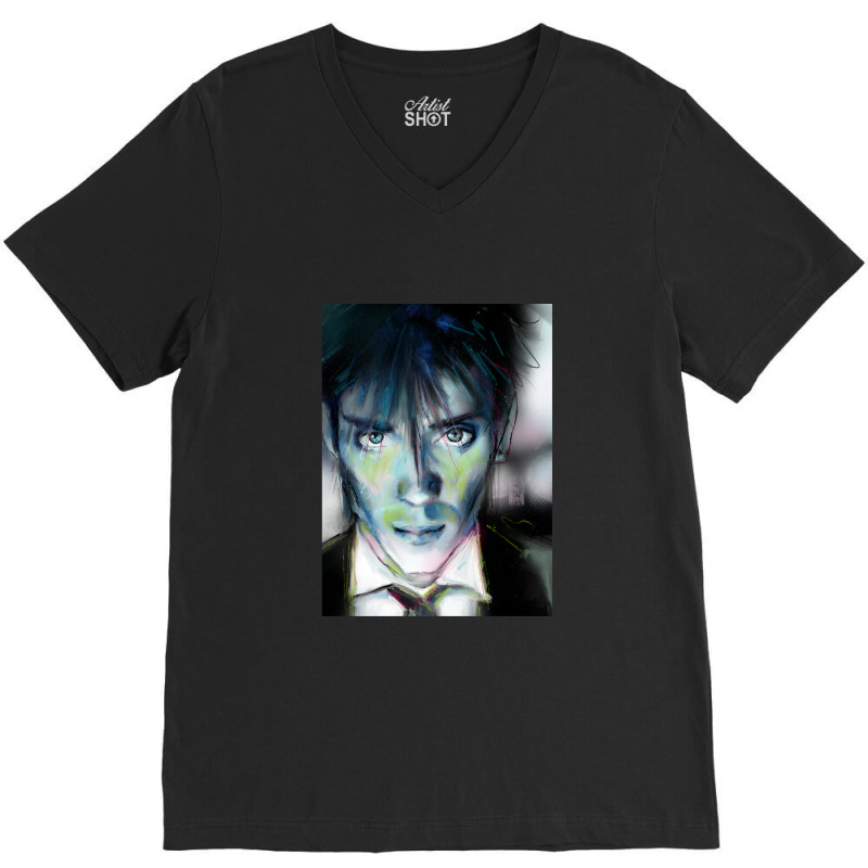 Indigo Eyes V-neck Tee | Artistshot