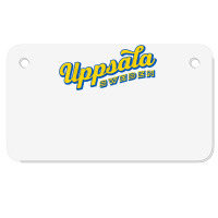 Uppsala Sweden T Shirt Motorcycle License Plate | Artistshot