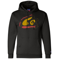 Thanksgiving Turkey Thanksgiving Turkey Lettering Happy Thanksgiving D Champion Hoodie | Artistshot