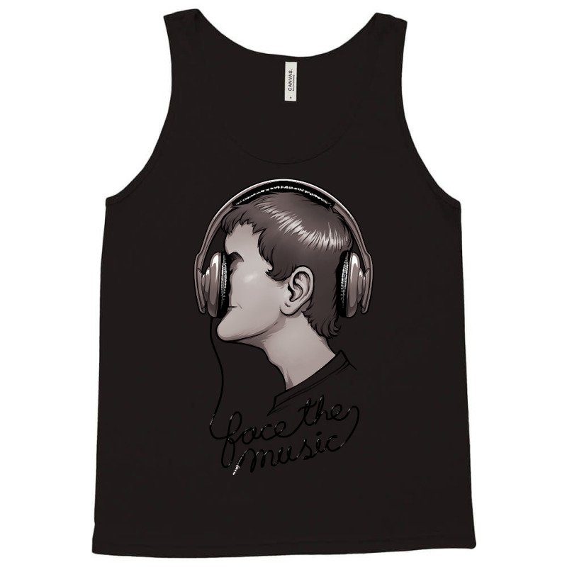 Face The Music Tank Top by Bertrand Angulo | Artistshot