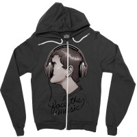 Face The Music Zipper Hoodie | Artistshot