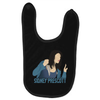 Sidney Prescott Minimalist Baby Bibs | Artistshot