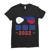 Blue And Red Bbm 2022 Bongbong Marcos  Philippines Choice Ladies Fitted T-shirt | Artistshot