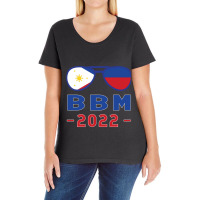 Blue And Red Bbm 2022 Bongbong Marcos  Philippines Choice Ladies Curvy T-shirt | Artistshot