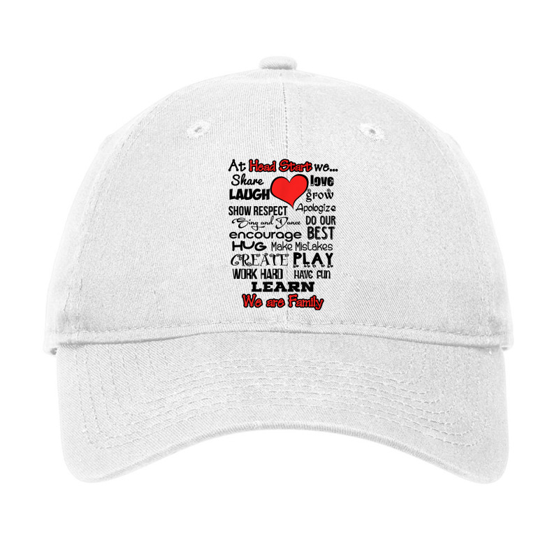 Head Start We Are Family School Teacher Gift Adjustable Cap by JustinStringer | Artistshot