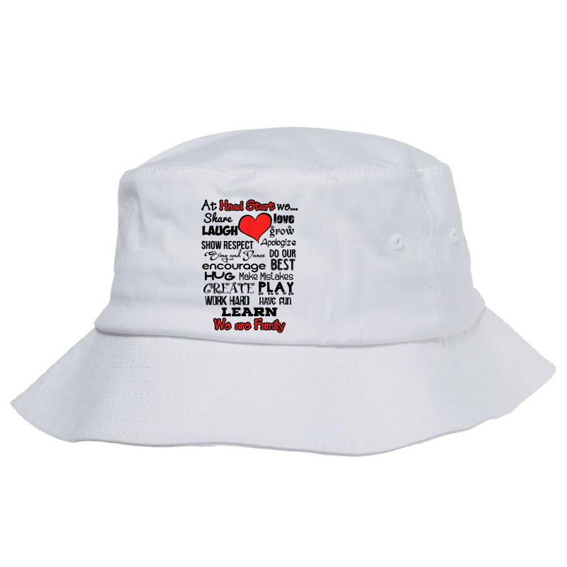 Head Start We Are Family School Teacher Gift Bucket Hat by JustinStringer | Artistshot