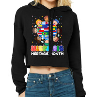 Hispanic Heritage Month Latin American Flag Kids Boys Girls T Shirt Cropped Hoodie | Artistshot