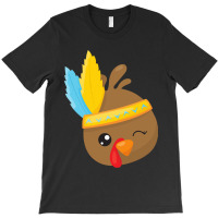 Thanksgiving Turkey Thanksgiving Turkey, Brown Turkey, Feathers T-shirt | Artistshot