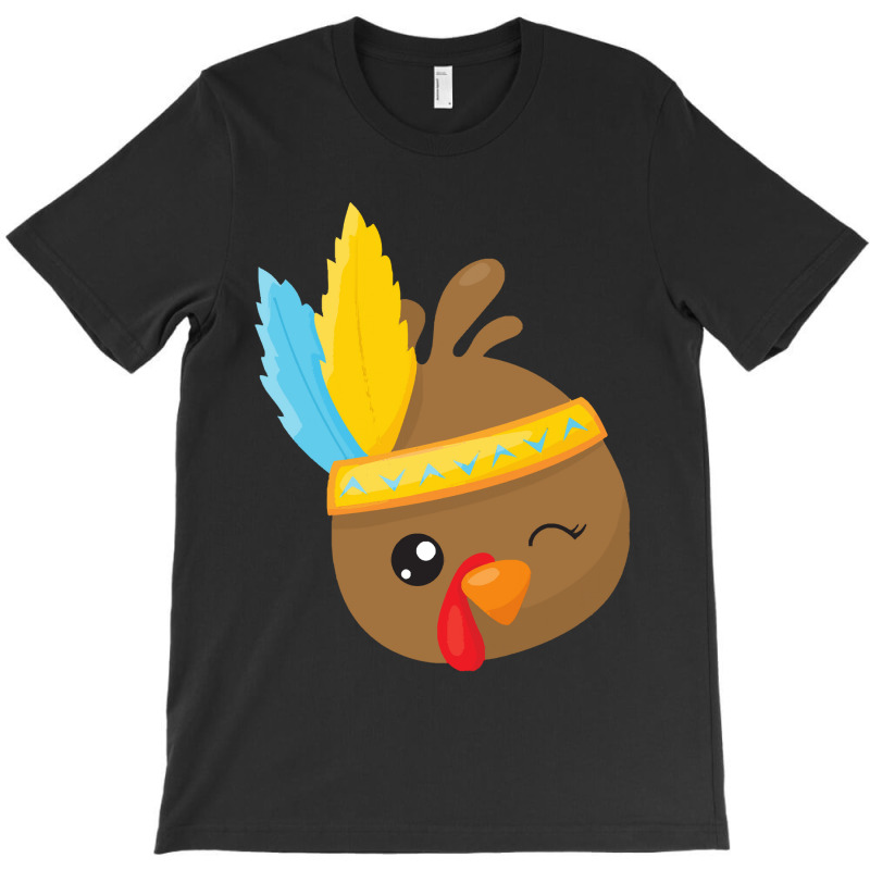 Thanksgiving Turkey Thanksgiving Turkey, Brown Turkey, Feathers T-shirt | Artistshot