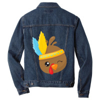 Thanksgiving Turkey Thanksgiving Turkey, Brown Turkey, Feathers Men Denim Jacket | Artistshot