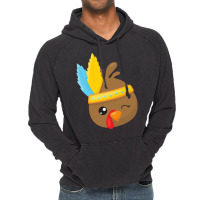 Thanksgiving Turkey Thanksgiving Turkey, Brown Turkey, Feathers Vintage Hoodie | Artistshot