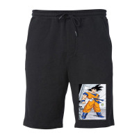 Goku Arrives Gift Fleece Short | Artistshot