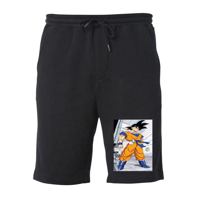 Goku Arrives Gift Fleece Short by KristianFreeman | Artistshot