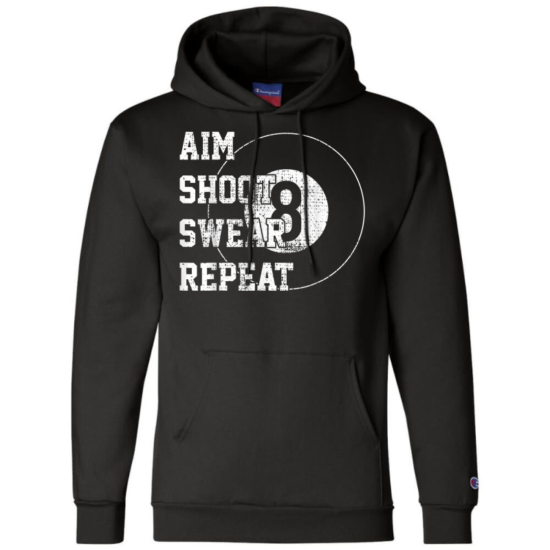 Billard Billiards 8 Eight Ball Retro Gift Champion Hoodie | Artistshot