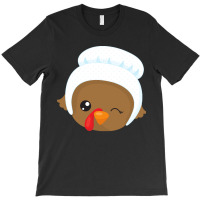 Thanksgiving Turkey Thanksgiving Turkey, Brown Turkey, Pilgrim Bonnet T-shirt | Artistshot