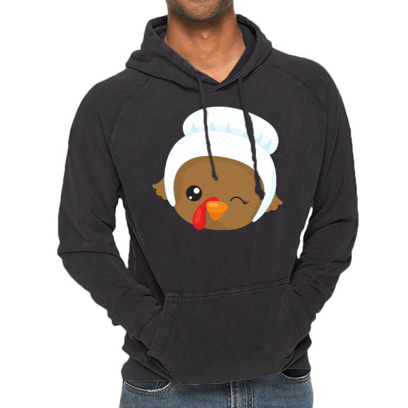 Thanksgiving Turkey Thanksgiving Turkey, Brown Turkey, Pilgrim Bonnet Vintage Hoodie | Artistshot