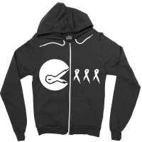 Gamer Pink Ribbon Breast  Awareness Video Games Kids Zipper Hoodie | Artistshot