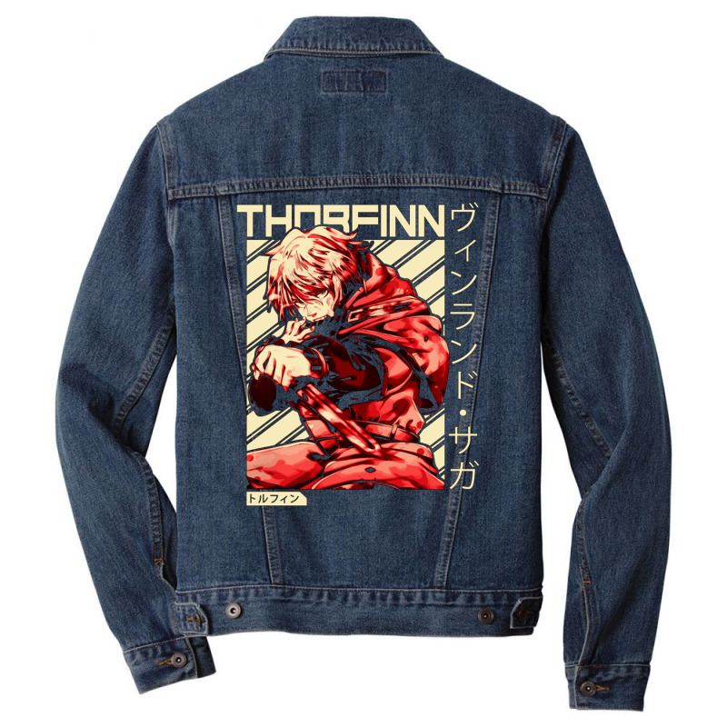 Vinland Saga Thorfinn Men Denim Jacket by Whelving | Artistshot