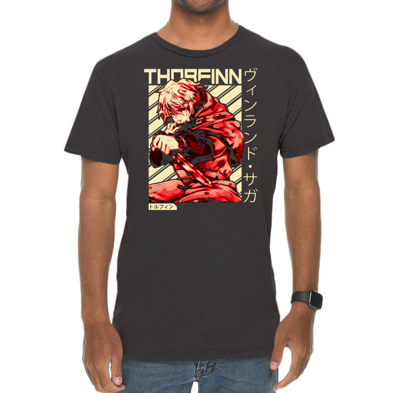 Vinland Saga Thorfinn Vintage T-Shirt by Whelving | Artistshot