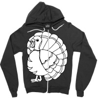 Thanksgiving Turkey Turkey Birds Zipper Hoodie | Artistshot