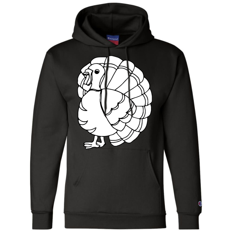 Thanksgiving Turkey Turkey Birds Champion Hoodie | Artistshot