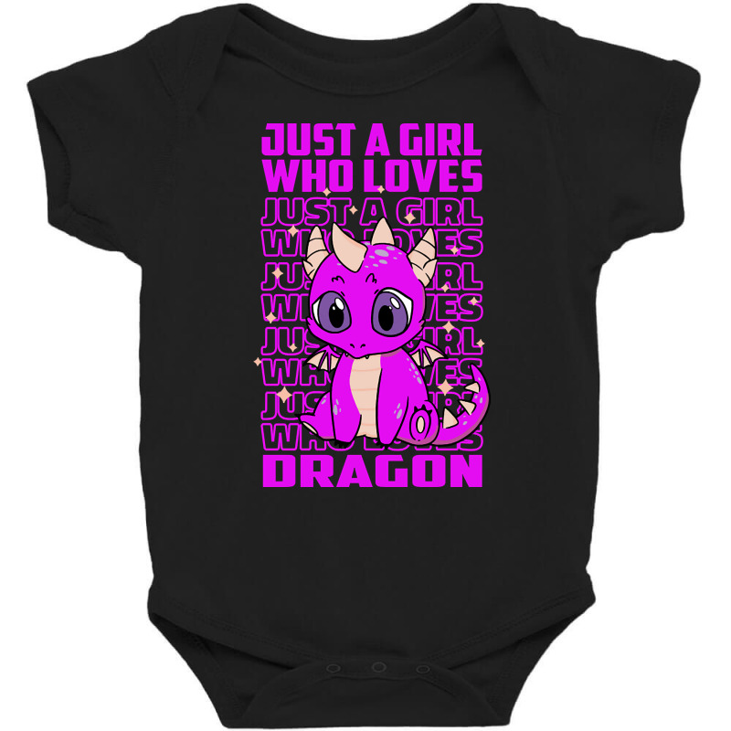 Nur Ein Mädchen, Das Drachen Liebt Baby Bodysuit by Kenlofu52 | Artistshot