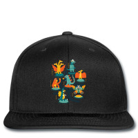 Tokyo Zoo Printed Hat | Artistshot