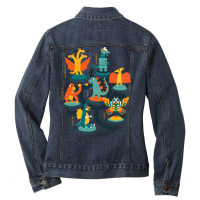 Tokyo Zoo Ladies Denim Jacket | Artistshot