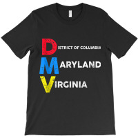 Dmv Native Aka Dc, Maryland And Virginia Tank Top T-shirt | Artistshot