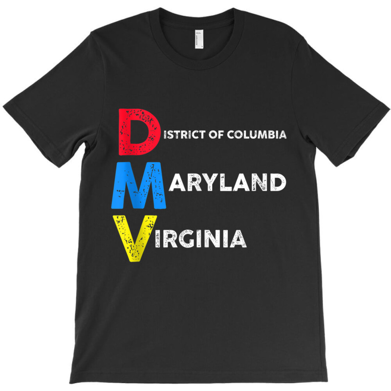 Dmv Native Aka Dc, Maryland And Virginia Tank Top T-shirt | Artistshot