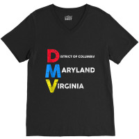 Dmv Native Aka Dc, Maryland And Virginia Tank Top V-neck Tee | Artistshot