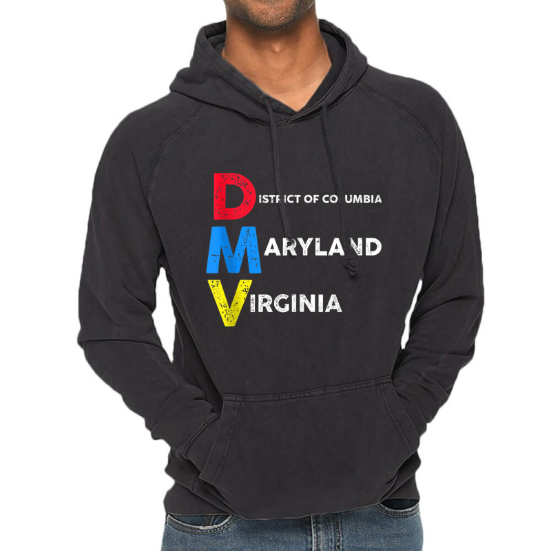 Dmv Native Aka Dc, Maryland And Virginia Tank Top Vintage Hoodie | Artistshot