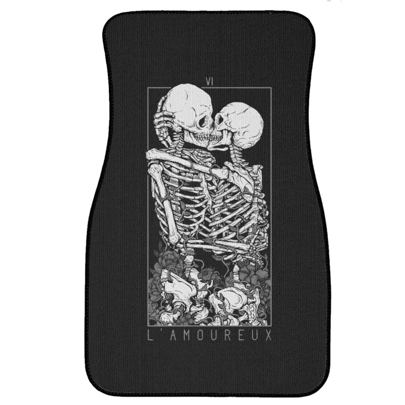 The Skull Telling Lovers 1 Front Car Mat | Artistshot