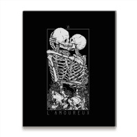 The Skull Telling Lovers 1 Metal Print Vertical | Artistshot