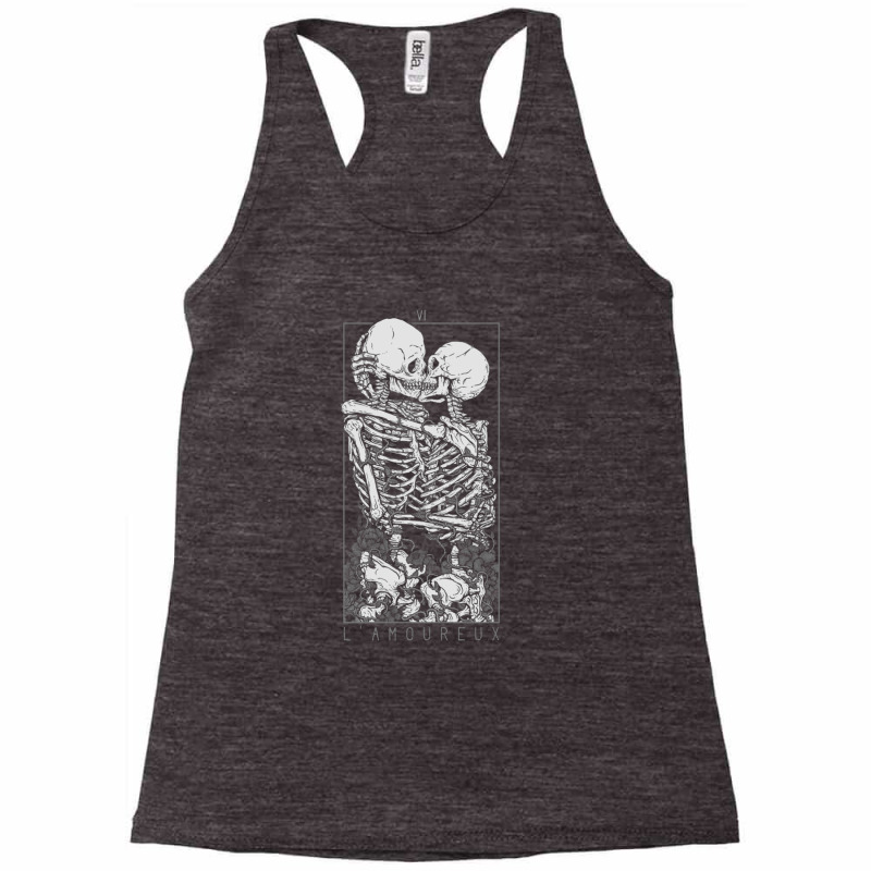 The Skull Telling Lovers 1 Racerback Tank | Artistshot