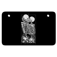 The Skull Telling Lovers 1 Atv License Plate | Artistshot