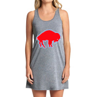 Buffalo Standing Red Tank Dress | Artistshot