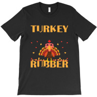 Thanksgiving Turkey Turkey Scrubs Rubber Gloves T-shirt | Artistshot