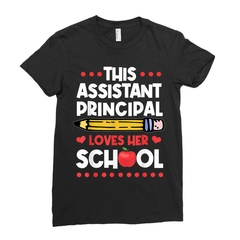 Assistant Principal Vice Principal Associate Headmaster Ladies Fitted T-Shirt by JusticePeck | Artistshot