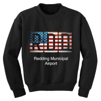 Rdd Redding Municipal Airport Youth Sweatshirt | Artistshot