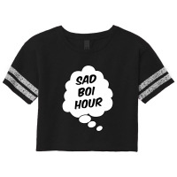 Sad Boi Hour Front Scorecard Crop Tee | Artistshot