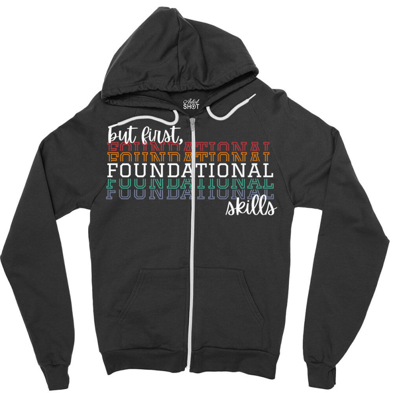 But First Foundational Skills Phonemic Awareness Premium T Shirt Zipper Hoodie | Artistshot