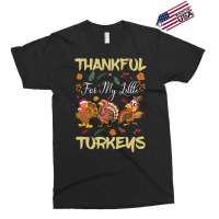 Thanksgiving Turkeythankful For My Littel Exclusive T-shirt | Artistshot