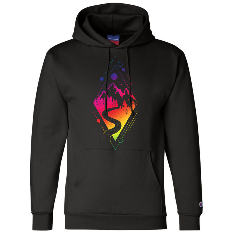 Outdoors Adventure - The Mountains Are Calling Champion Hoodie | Artistshot