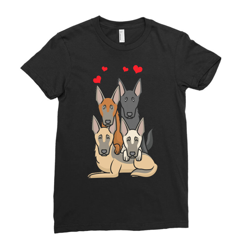 Malinois T  Shirt Malinois Dogs T  Shirt Ladies Fitted T-Shirt by umurray372 | Artistshot