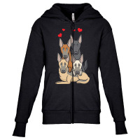 Malinois T  Shirt Malinois Dogs T  Shirt Youth Zipper Hoodie | Artistshot